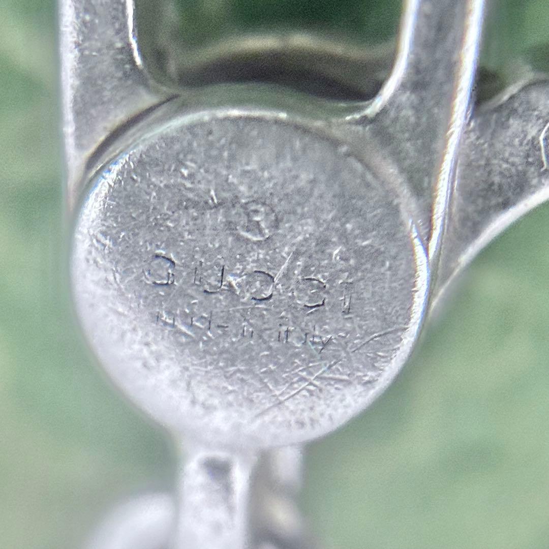 【ベジータ】グッチ　喜平チェーン　ネックレス　50cm　幅3mm