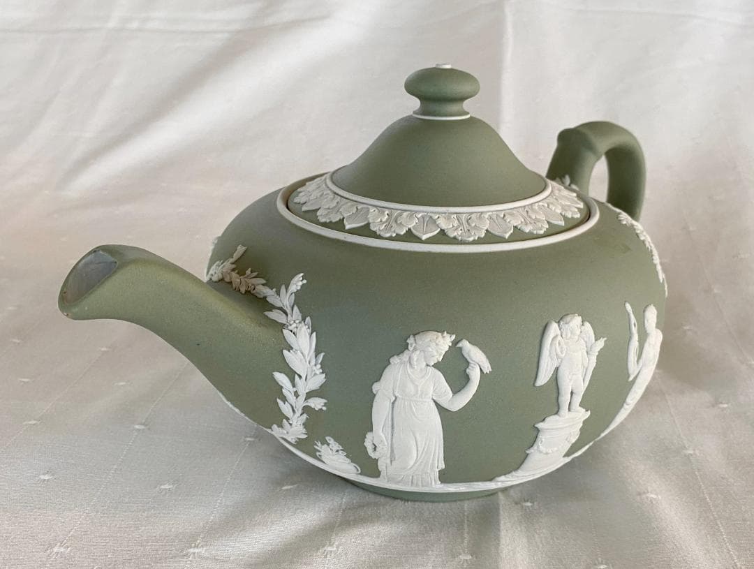 ヴィンテージ　ウェッジウッド　ジャスパーウエア　３点セット