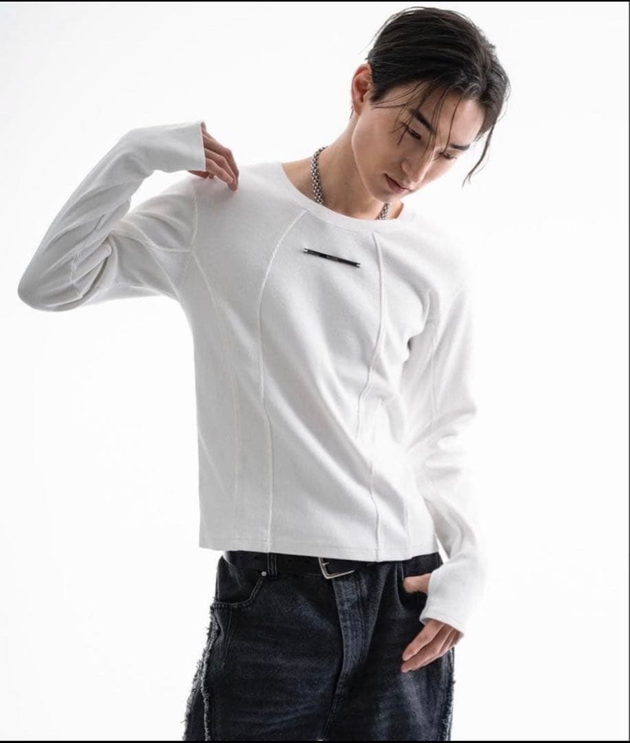 トップス jent louis JentLouis Rib Long Sleeve Tee