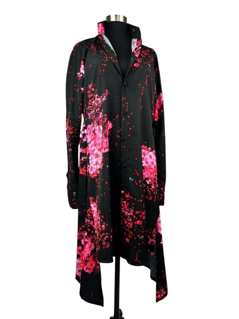 専用kiryuyrik 25AW SAKURA デシンロングフレアシャツ L