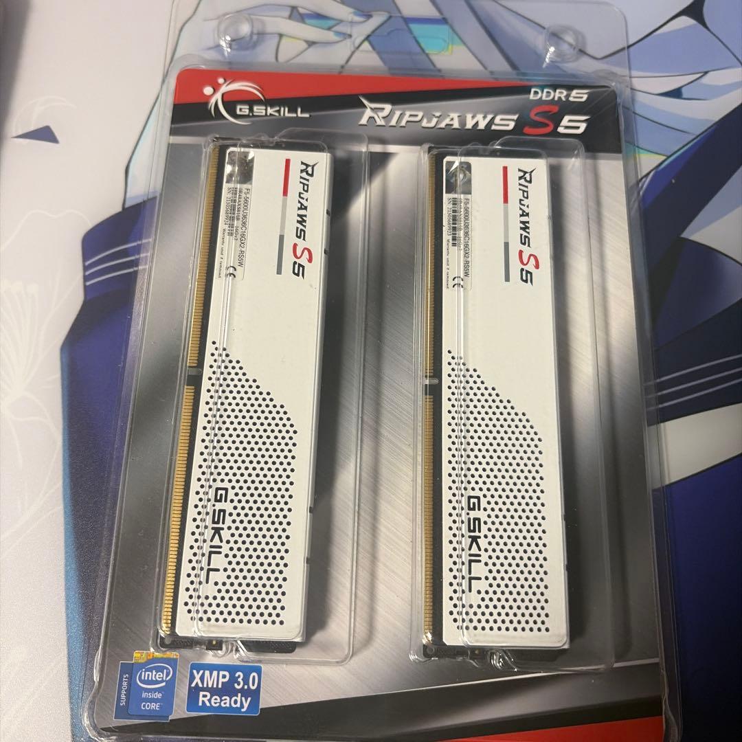 G.SKILL Ripjaws S5 DDR5 5600 16GB×2 新品