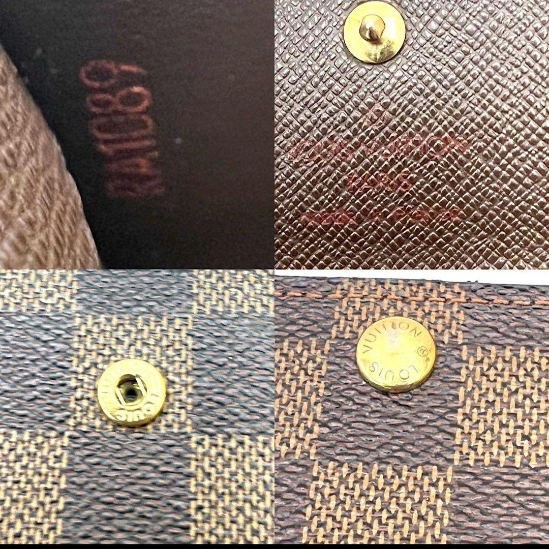 専用‼️超美品‼️ ルイヴィトン ダミエ ケース ポルトモネプラ エベヌ