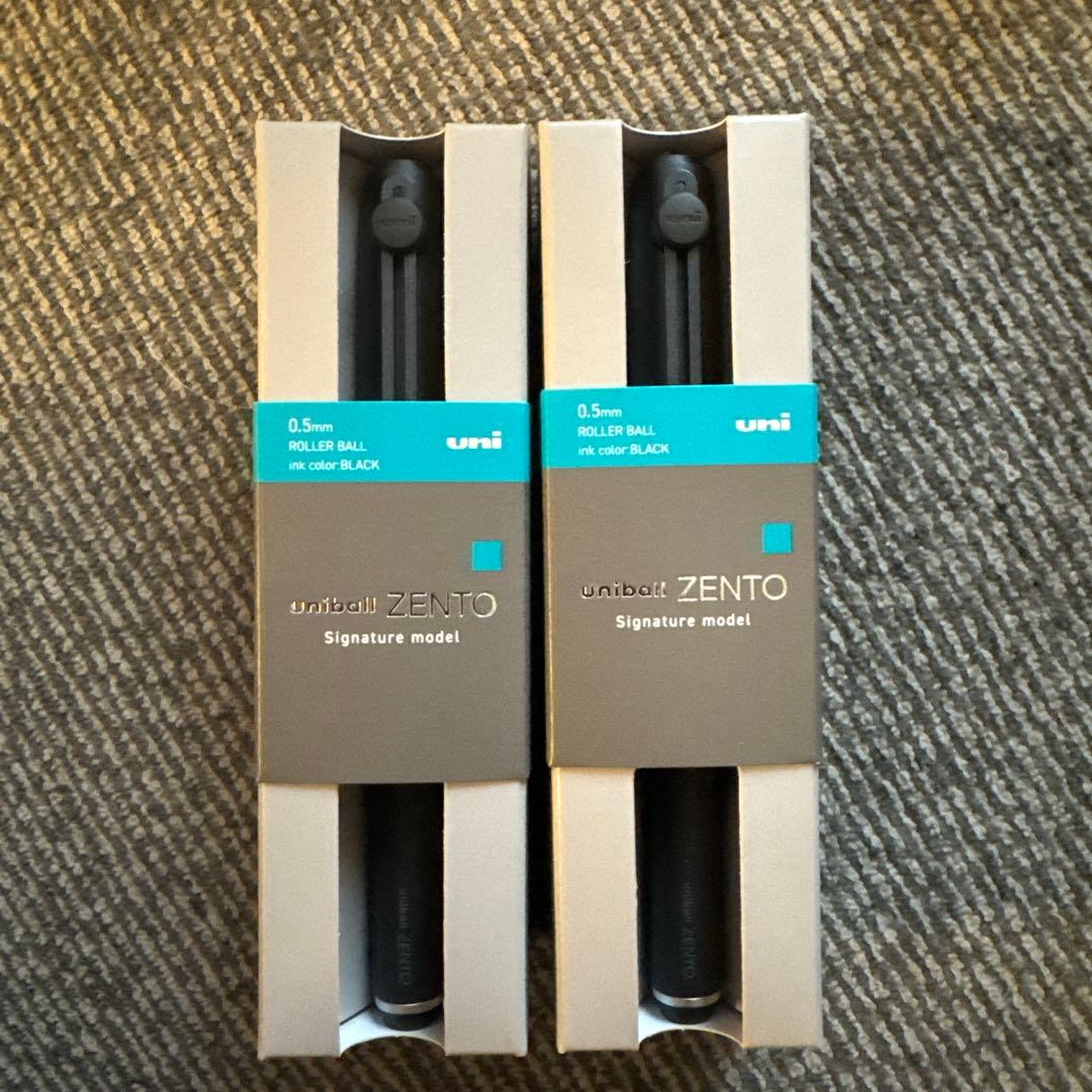 【新品未使用品】ユニボール ゼント シグニチャーモデル 0.5mm　２本セット