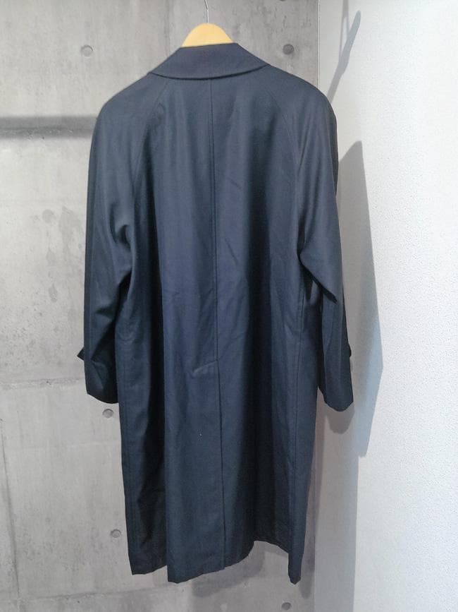 バーバリー PRESTIGE COLLECTION シルク混 ステンカラーコート