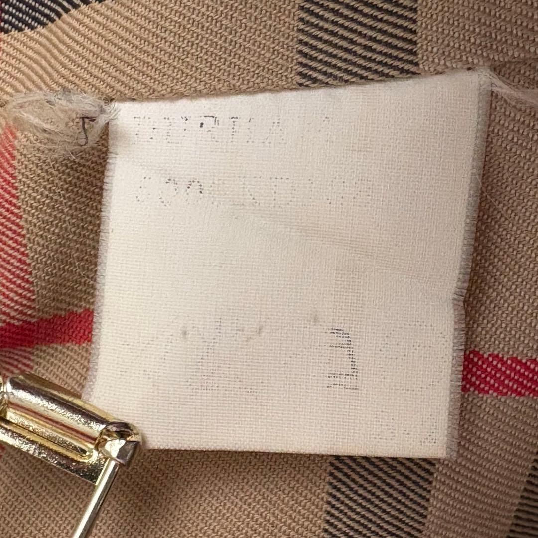 英国製　Burberry コート　ベージュ　ノバチェック　archive 比翼