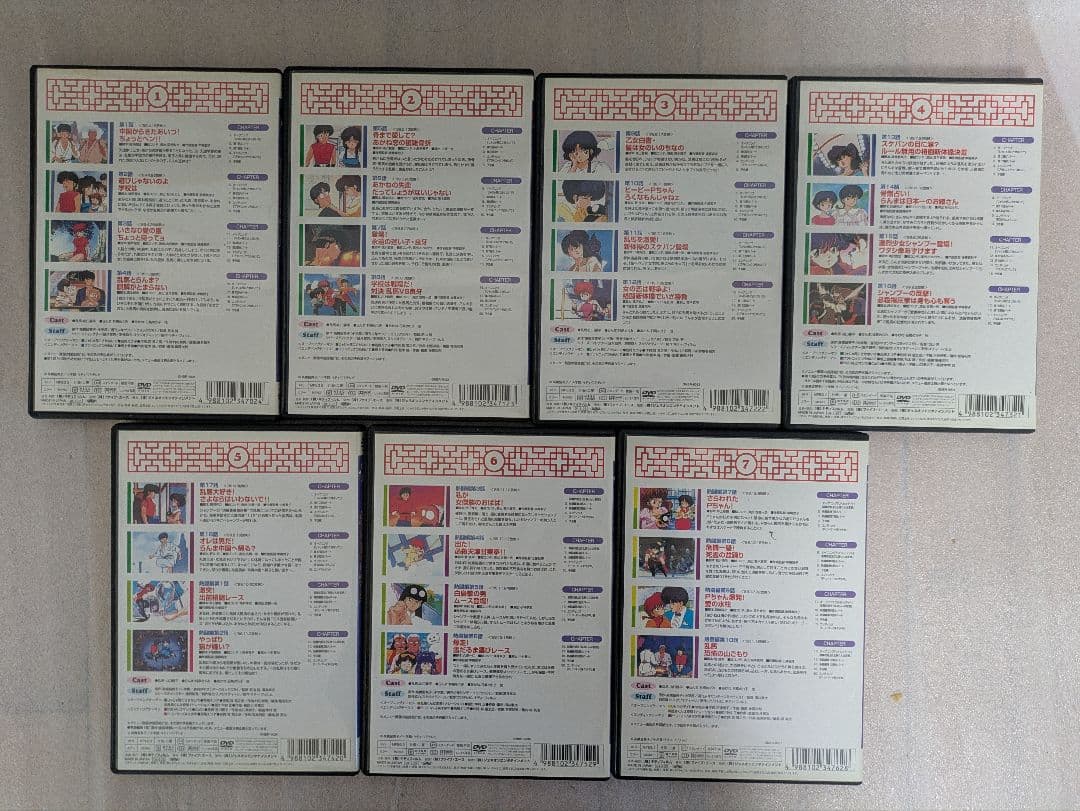 らんま1/2 TVシリーズ完全収録版 劇場版 DVD 42枚