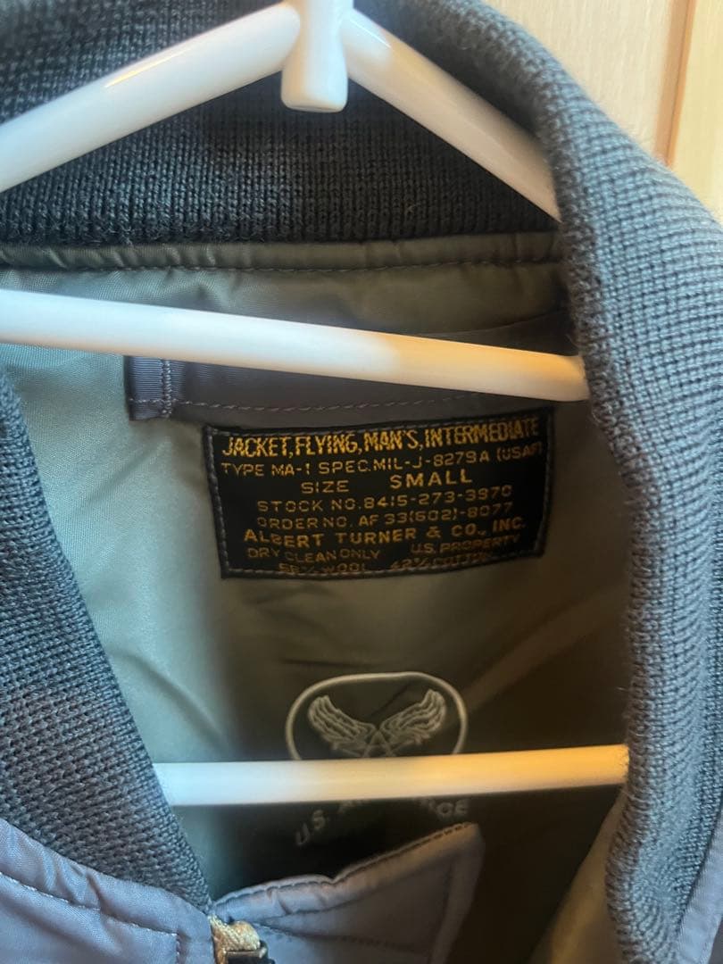 y*i様 U.S. Air Force MA-1 フライトジャケット Sサイズ