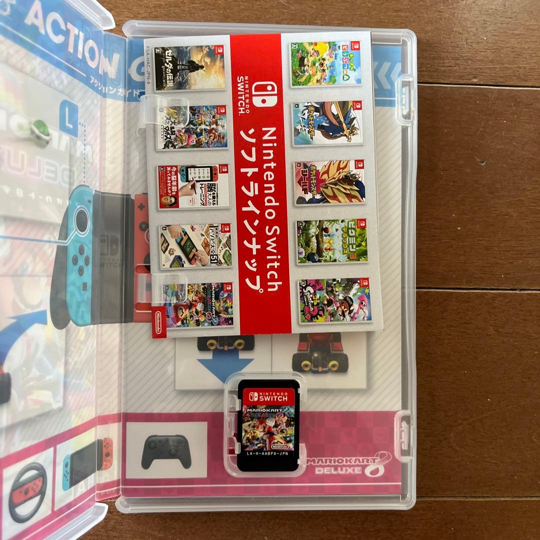 Nintendo Switch 本体 赤と緑のジョイコン + ゲーム3本セット