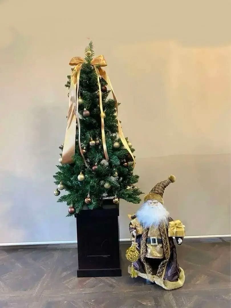 残り1点　130cm 装飾付き　クリスマスツリー