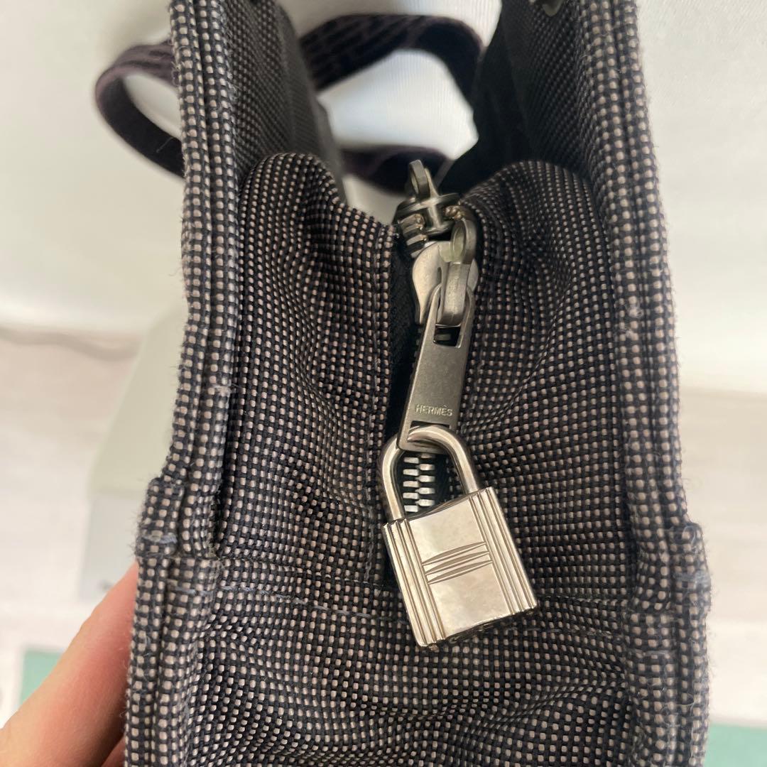 HERMESエルメスエールラインMMトートバッグフールトゥ