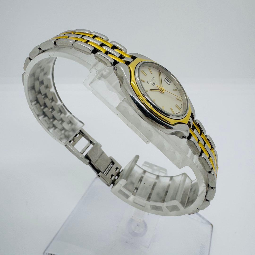 ✨Dior✨クリスチャンディオール✨3001✨デイト✨コンビ✨レディース✨腕時計