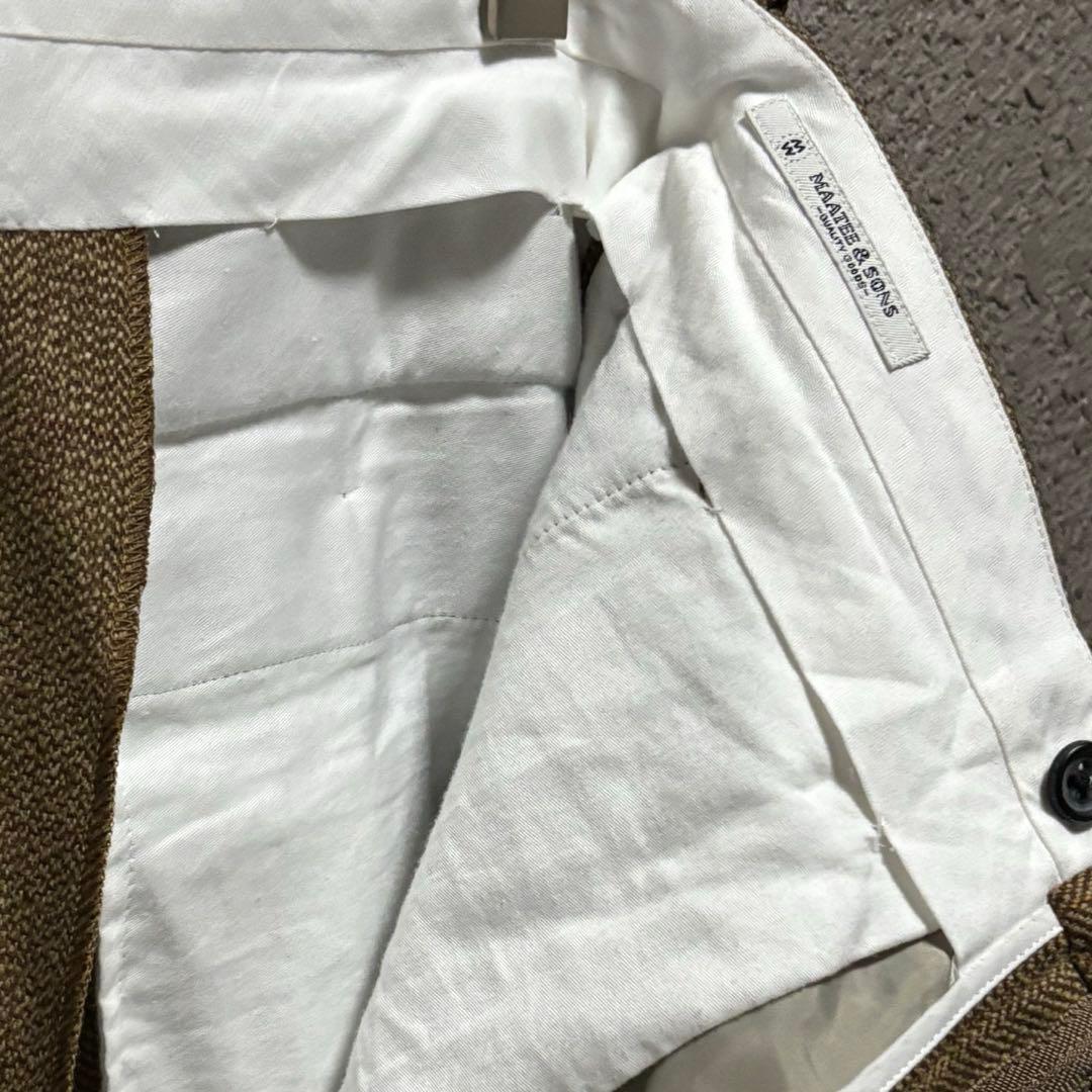 MAATEE&SONS ヘリンボーン JEFFERY size2