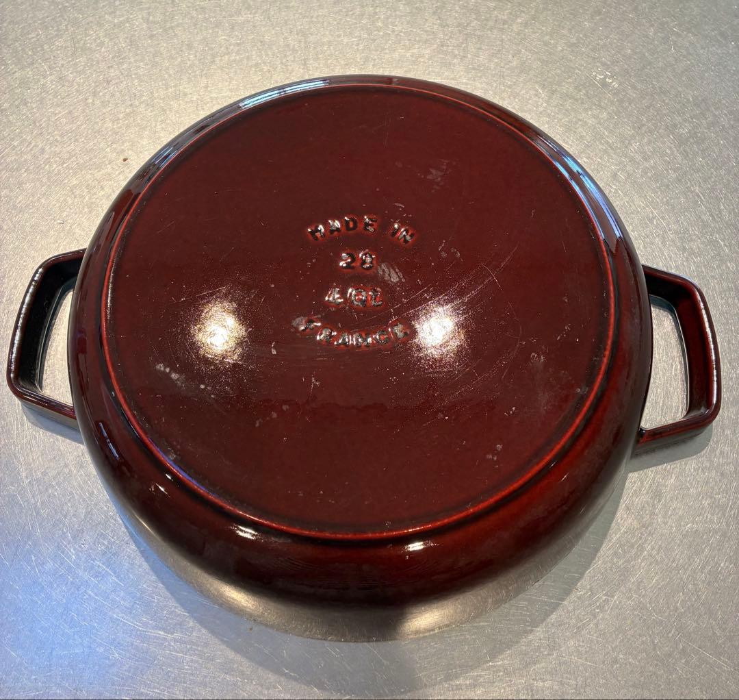 ストウブ　STAUB ブレイザーソテーパン　★ 28cm　グレナディンレッド