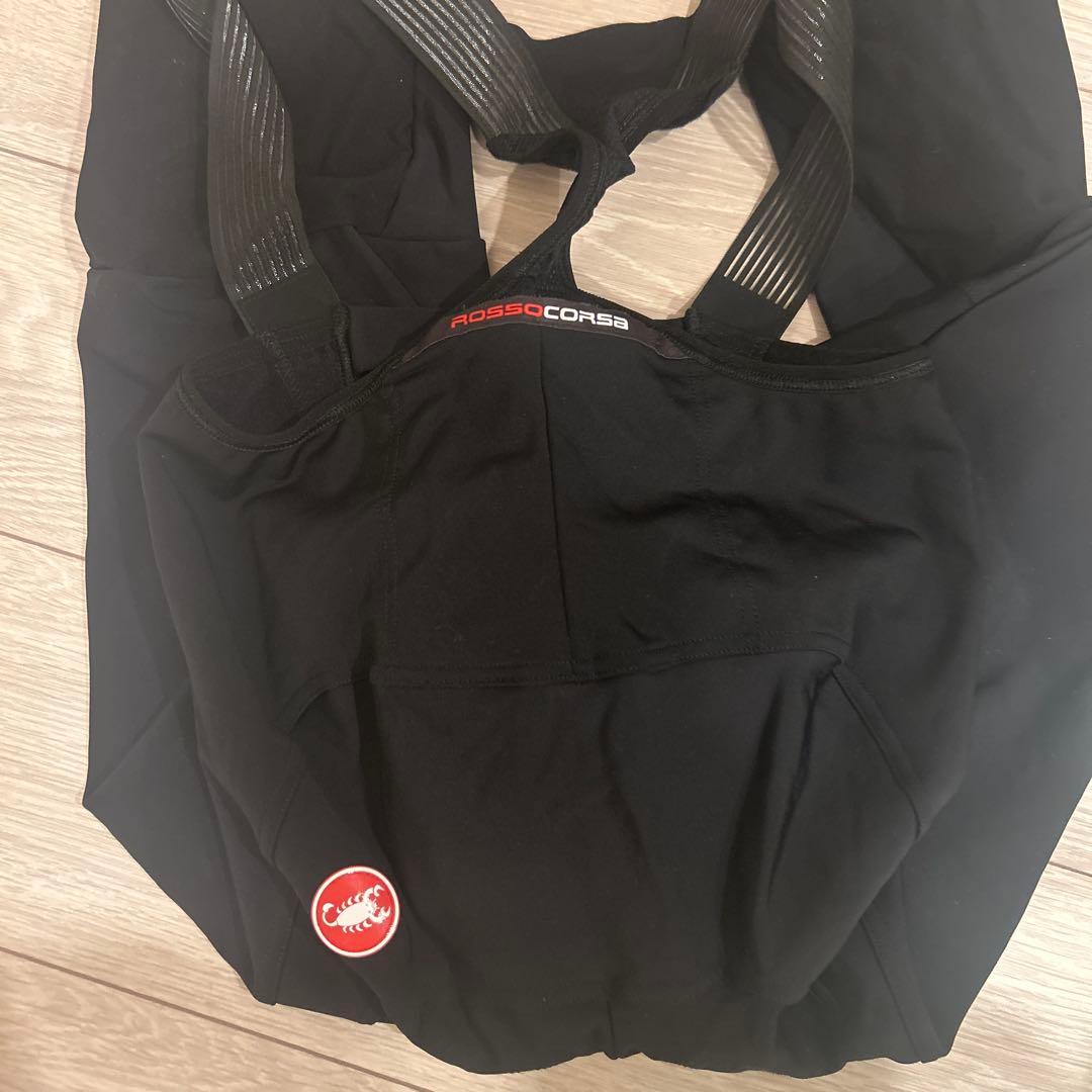CASTELLI カステリ ROSSO CORSA ビブタイツ サイズL