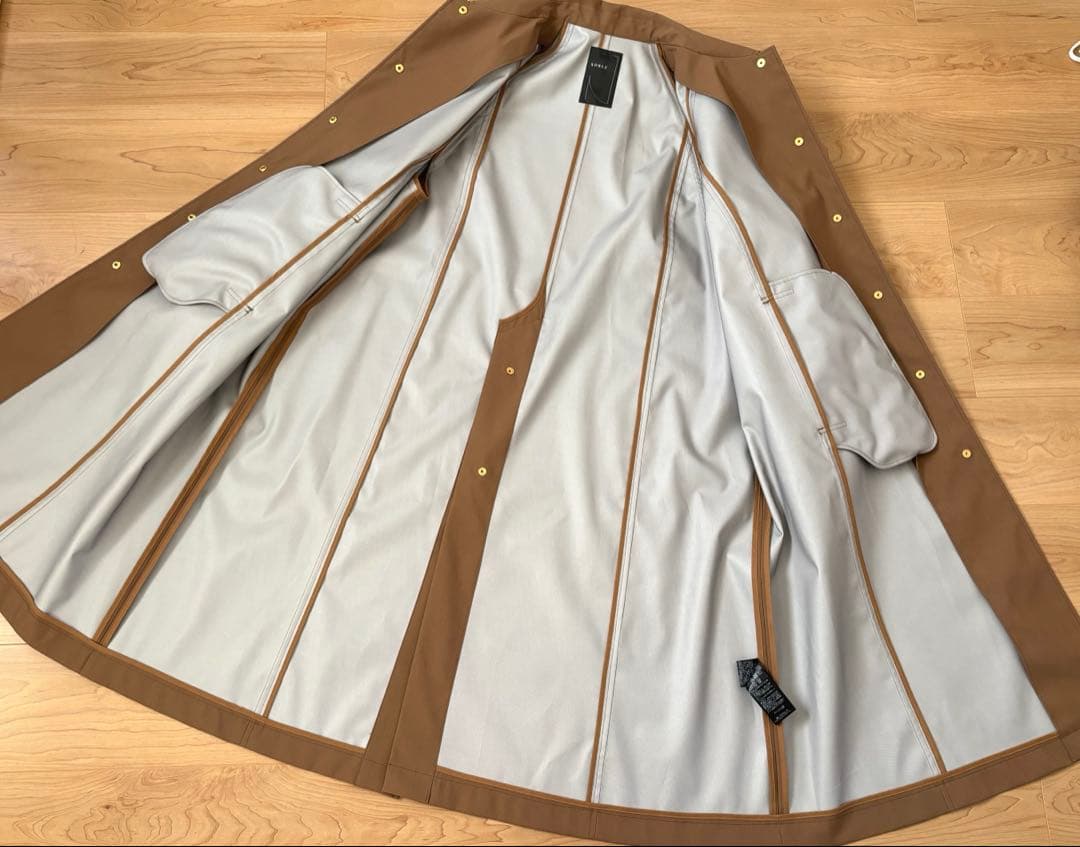 極美品★NOBLE｜定価3,8万 22AW ウインドプルーフステンカラーコート