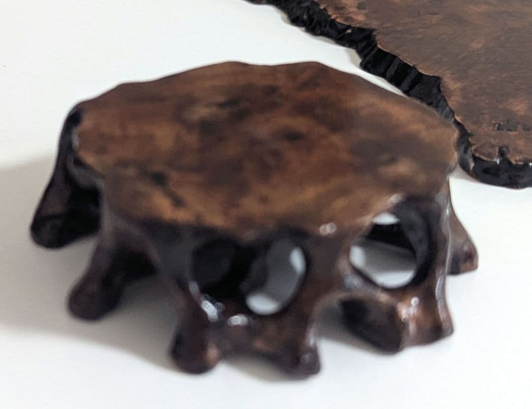 木製盆栽道具セット ダークブラウン