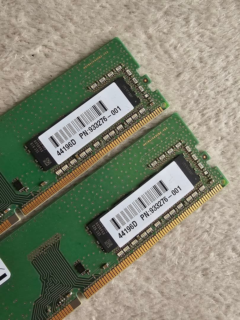 1922 SAMSUNG DDR4 2666 8GB ×2 計 16GB