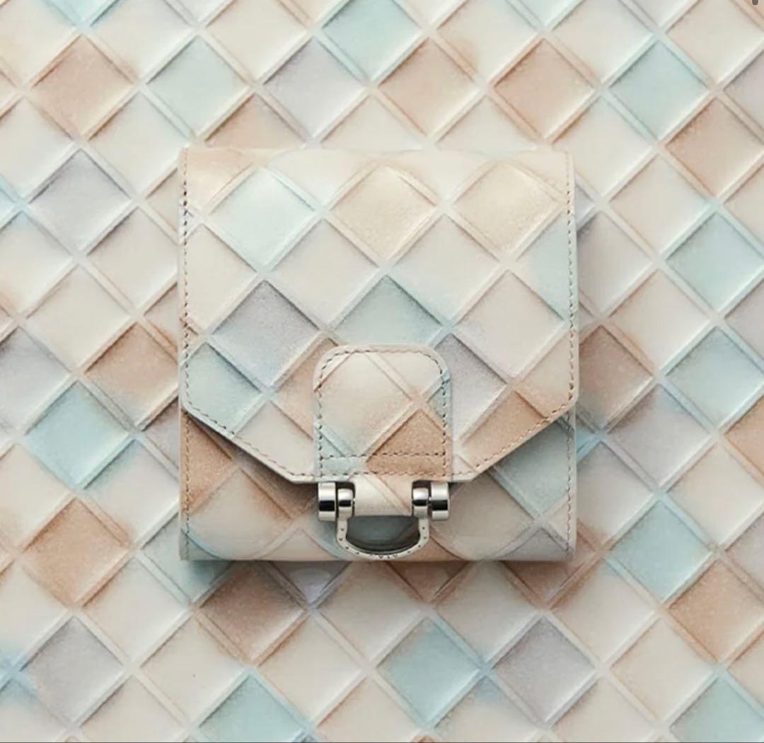 冬季限定 ロトロ ブロックパーティー 二つ折り財布 大容量