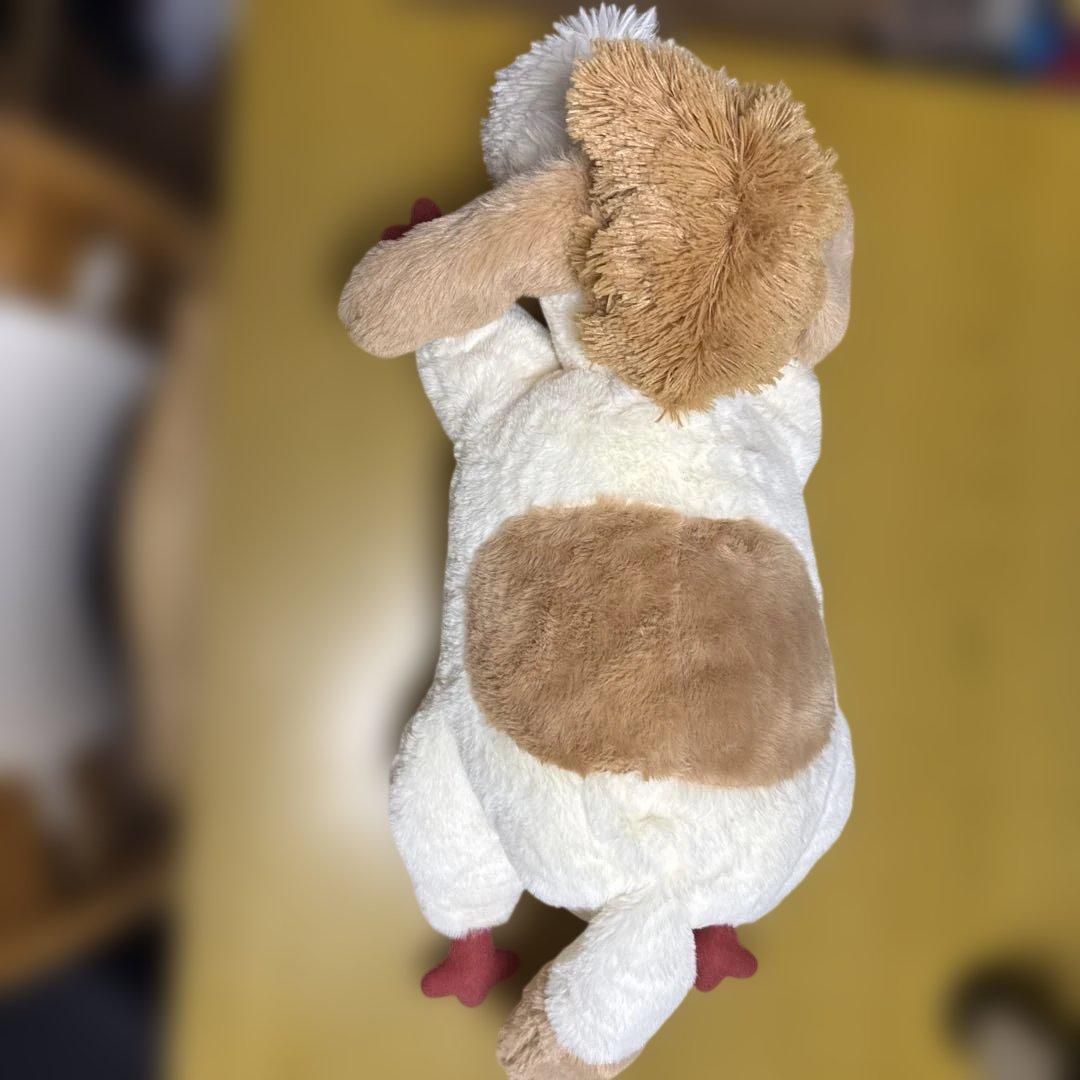 ジブリパーク限定ヒンぬいぐるみタグ付き