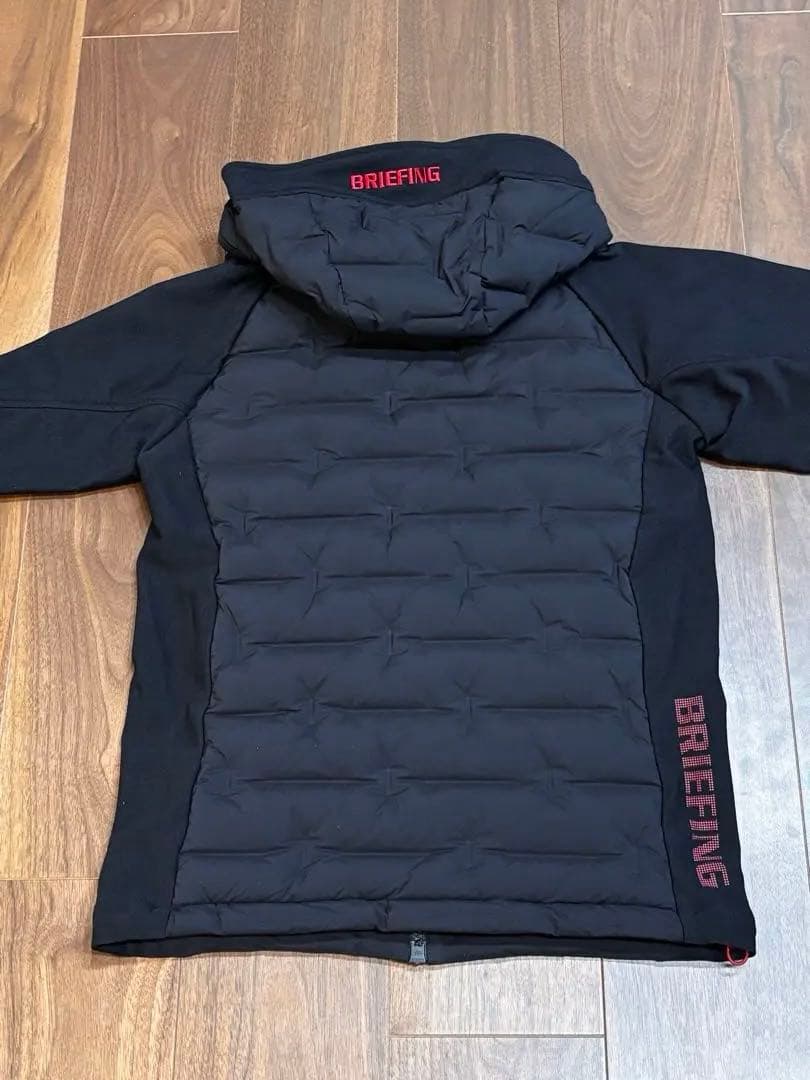 【新品タグ付】BRIEFING GOLF ハイブリッドダウンジャケットS黒