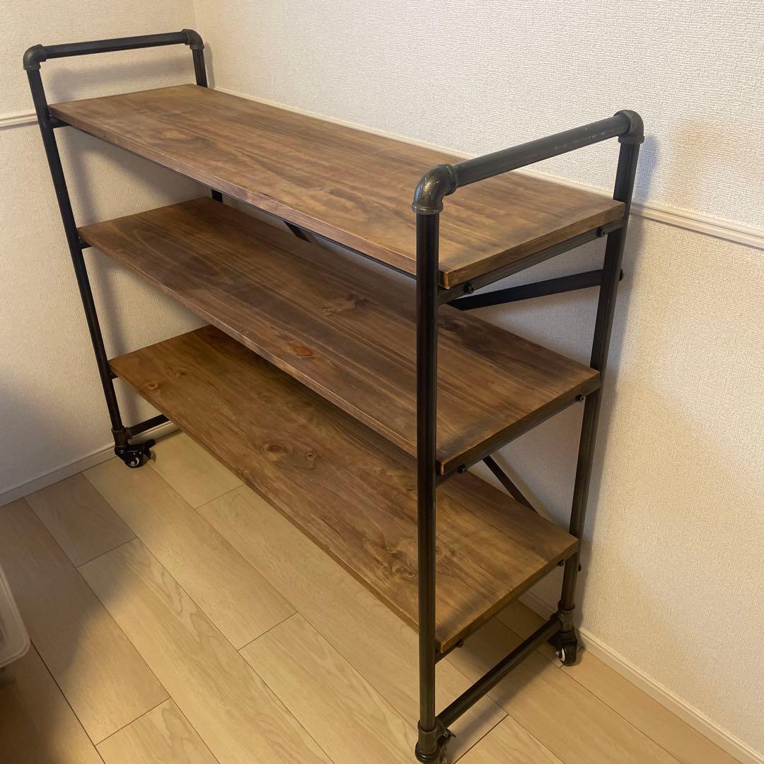 シンプル　ストッパー付き棚　ニコアンド　美品　送料込み