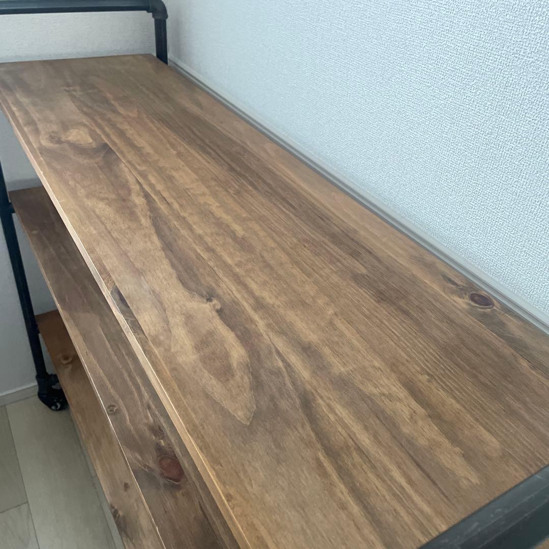 シンプル　ストッパー付き棚　ニコアンド　美品　送料込み