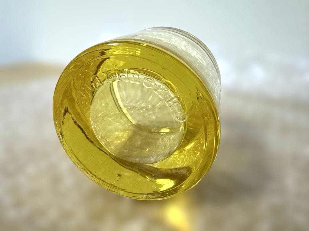  kivi ガラスキャンドルホルダー 2個セット　黄色　薄ピンク