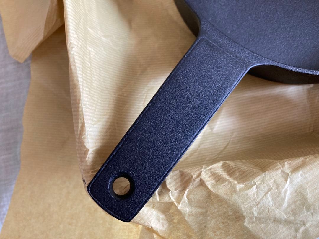 【新品未使用品】釜定　フライパン大 南部鉄器/10ヶ月待ち商品