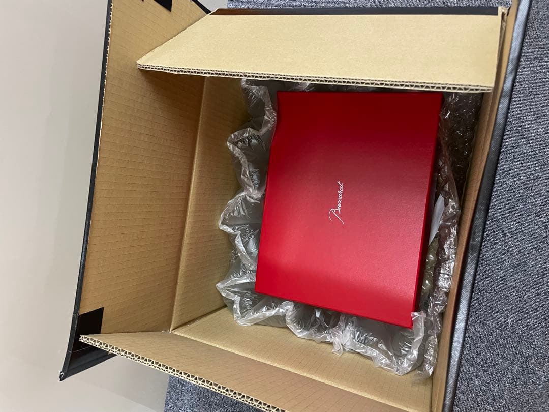 Baccarat バカラ クリアベース オクトゴン　定価¥198,000