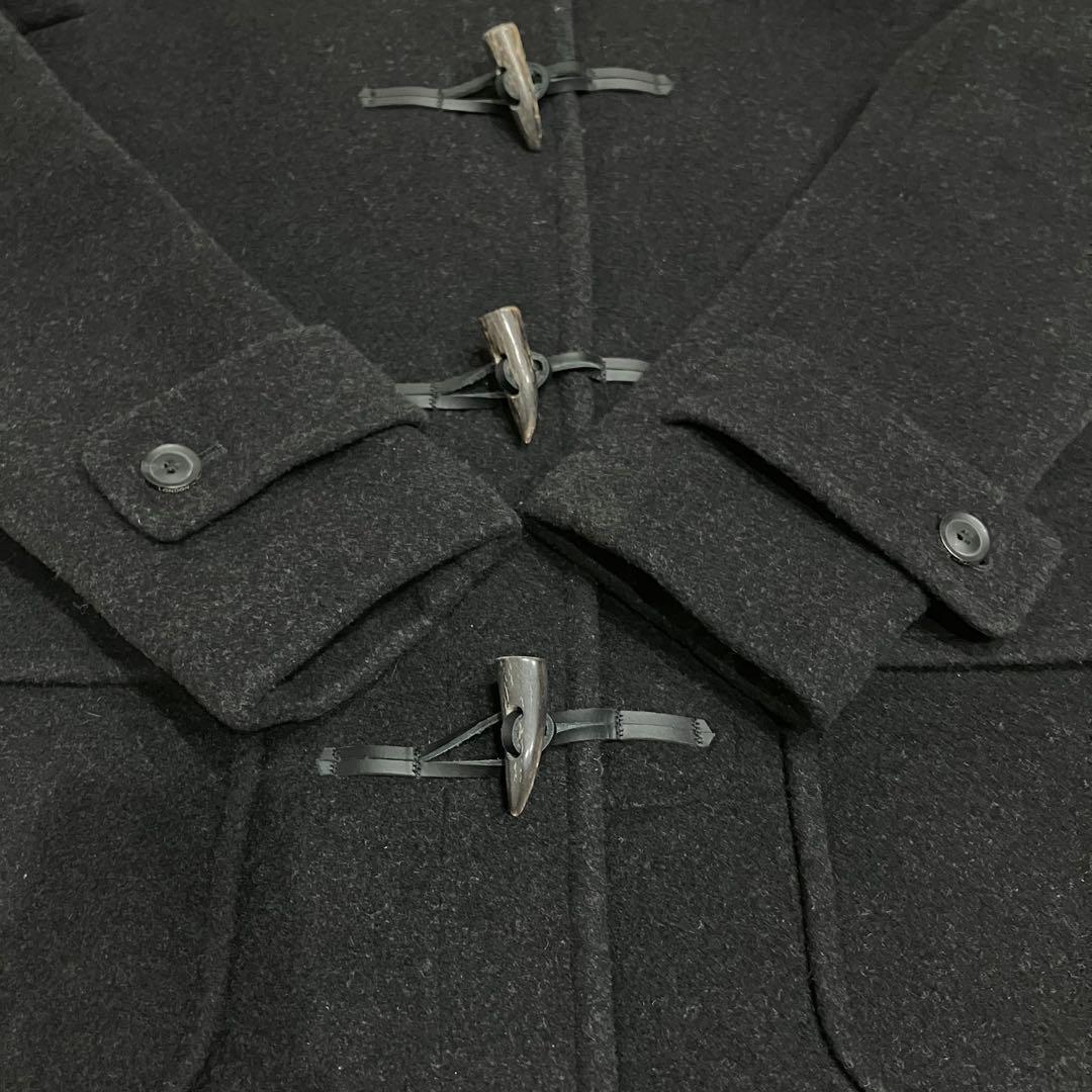 クリスマスカラー✨　ロンドントラディション　ダッフルコート　チェック柄　Lサイズ