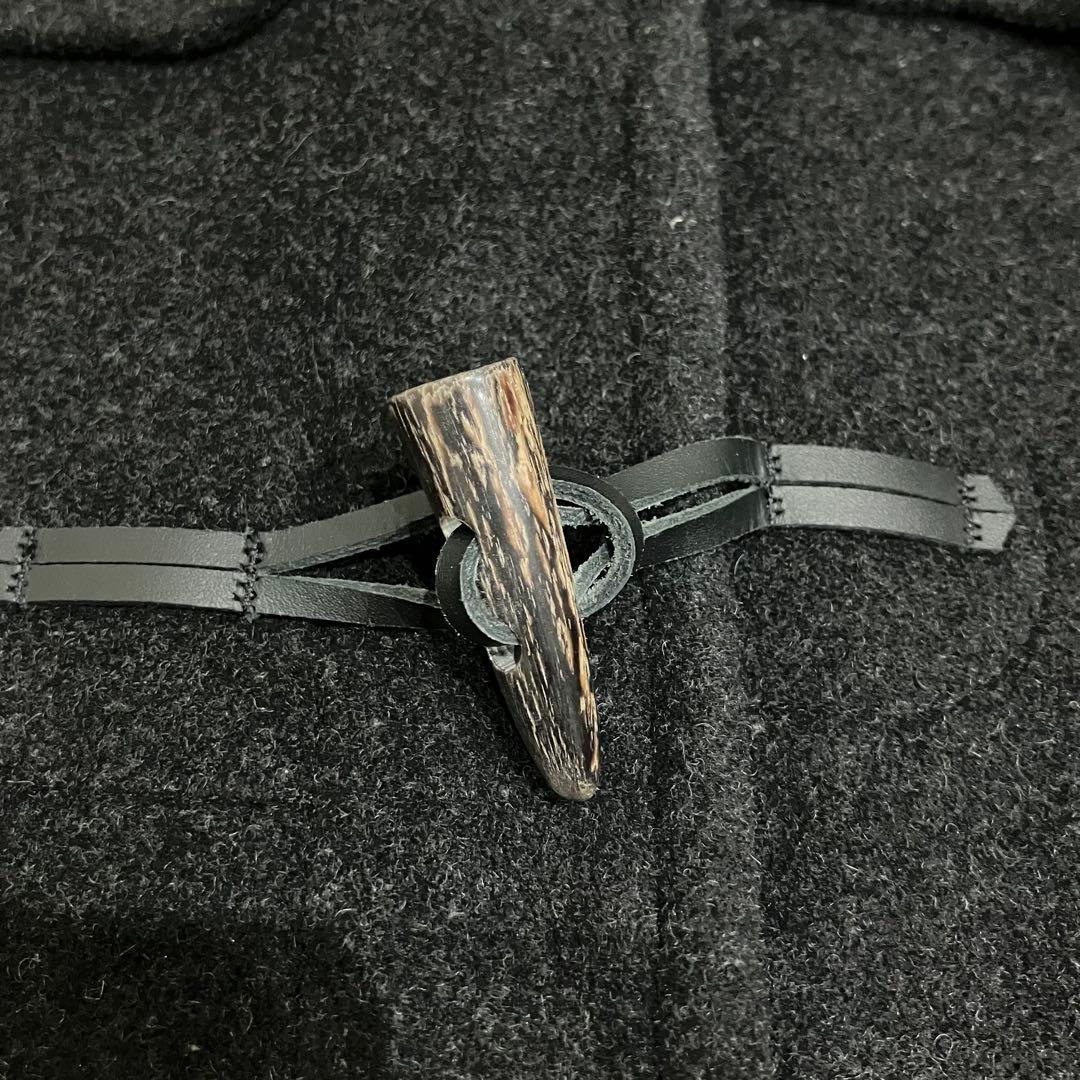 クリスマスカラー✨　ロンドントラディション　ダッフルコート　チェック柄　Lサイズ