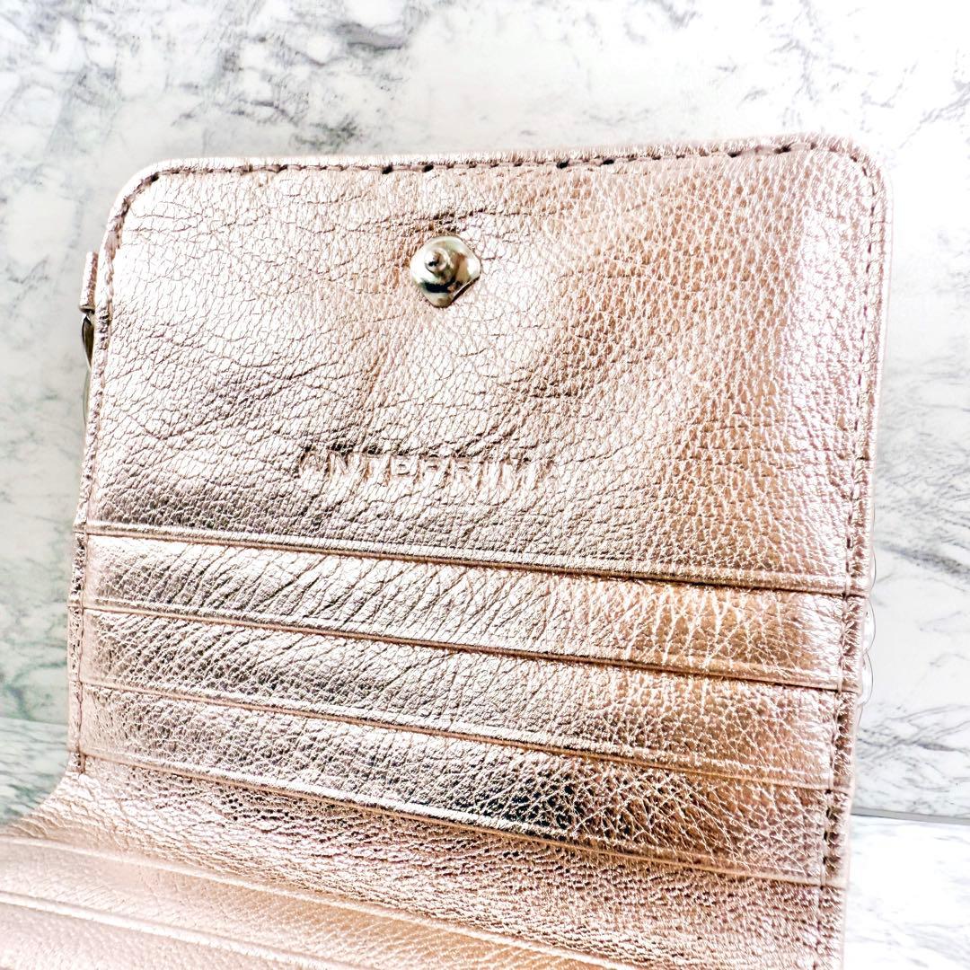 未使用✨アンテプリマ ANTEPRIMA ミスクリオパールⅱ 折り財布 ピンク