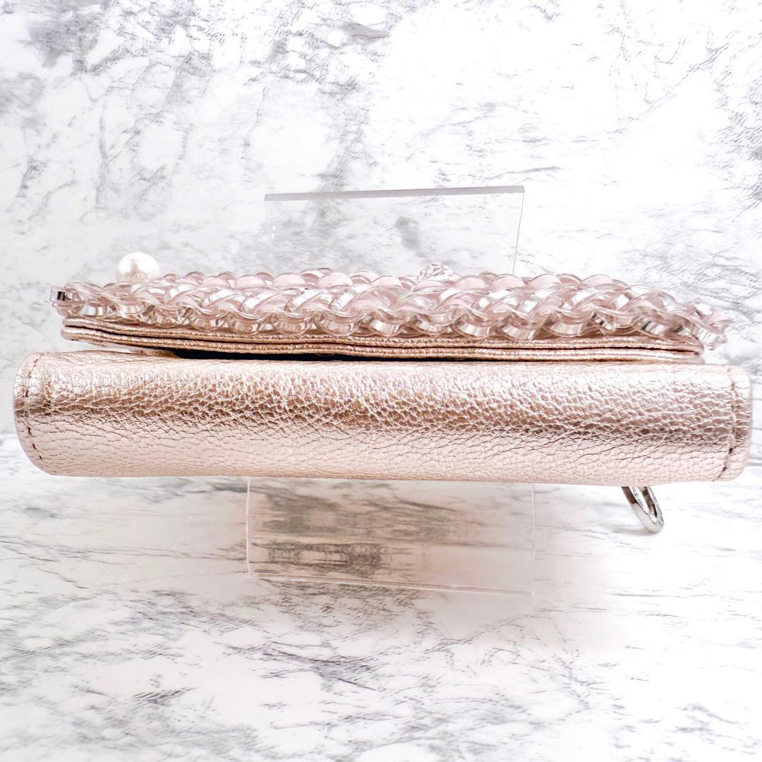 未使用✨アンテプリマ ANTEPRIMA ミスクリオパールⅱ 折り財布 ピンク