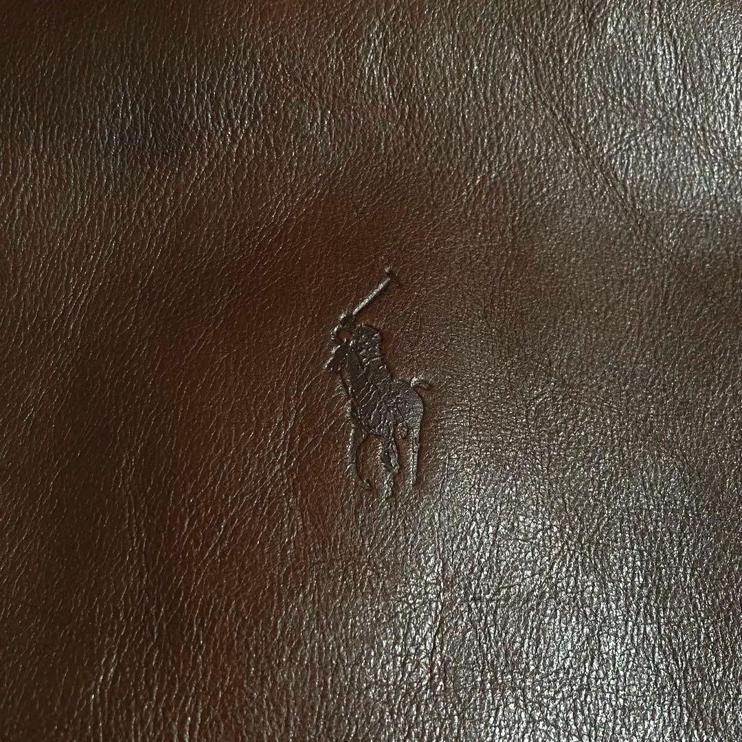 ラルフローレン レザージャケット スウィングトップ チェック