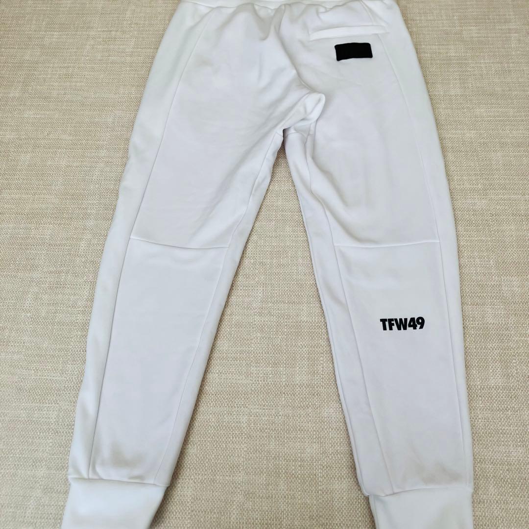 【美品】TFW49 SWEAT PANTS ジョガーパンツ ゴルフ ロゴ L