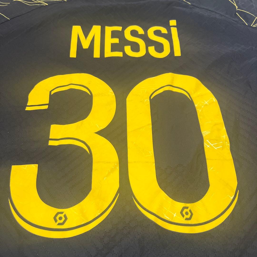 メッシ PSG 2022/23 ユニフォーム 4th オーセンティック 正規品