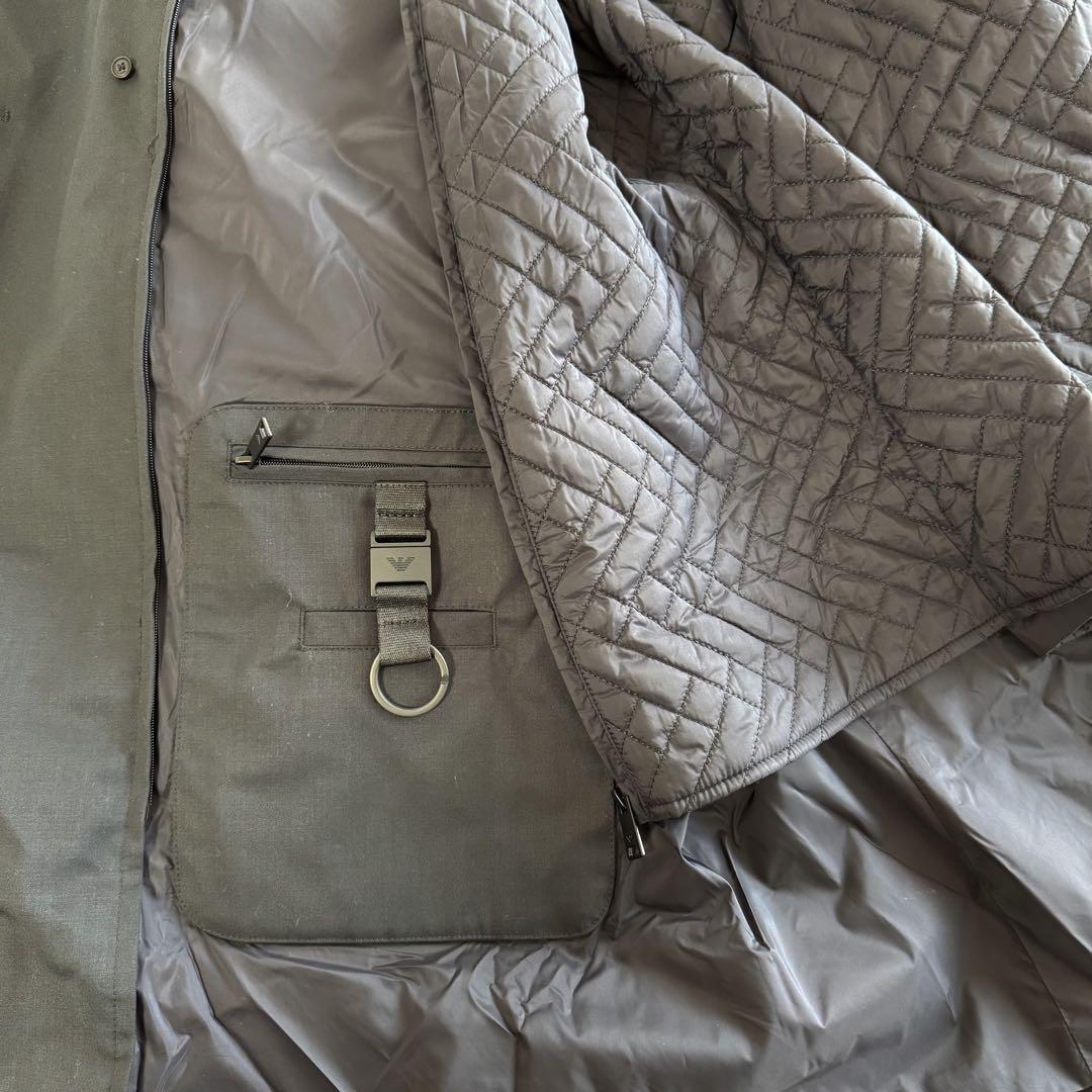 EMPORIO ARMANI エンポリオアルマーニ ライナー付きトレンチコート