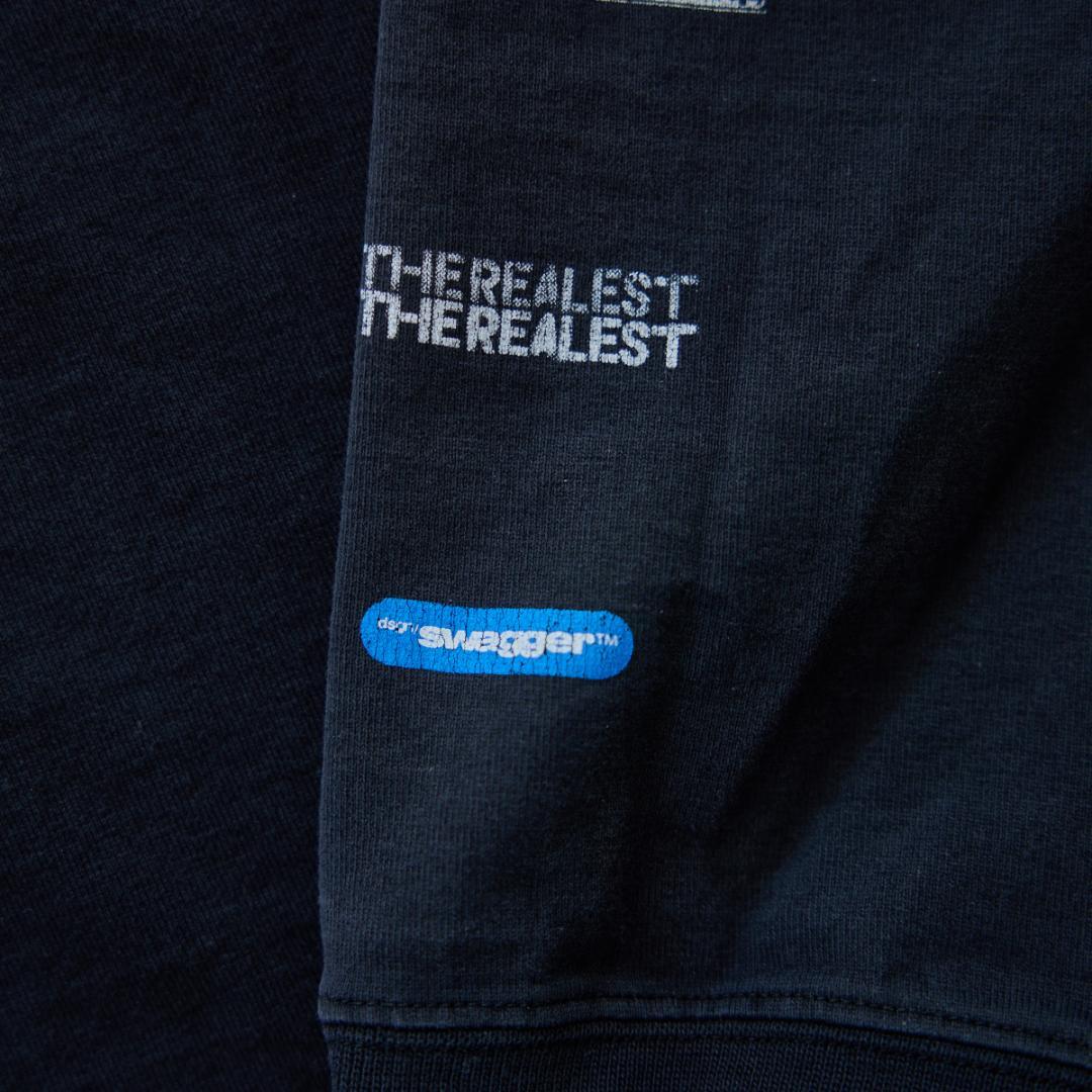 00s SWAGGER 長袖 Tシャツ 両面プリント グラフィック 裏原 恵比寿