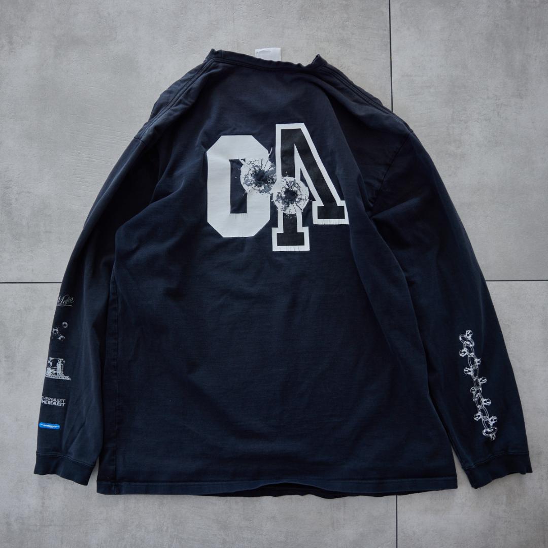 00s SWAGGER 長袖 Tシャツ 両面プリント グラフィック 裏原 恵比寿