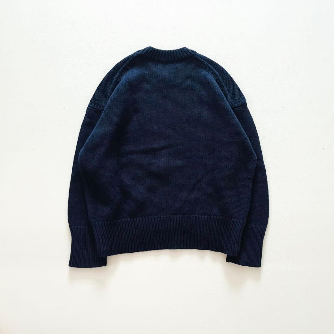 ねこさま 未使用級＊ギャルリーヴィー　ファインウール クルーネックプルオーバー