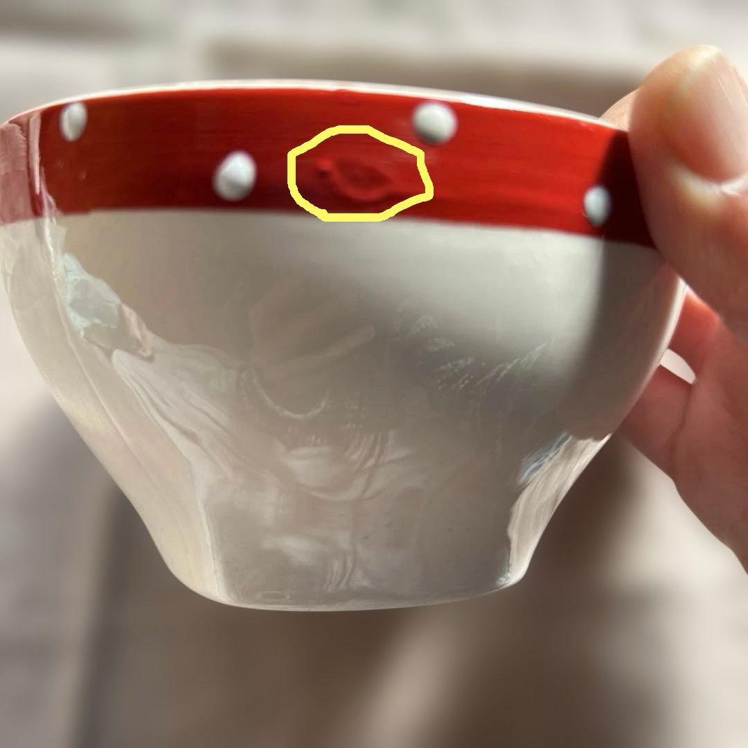 イギリス・ミッドウィンター社のレッドドミノ　ディナー皿✖️ケーキ皿✖️シュガーボール