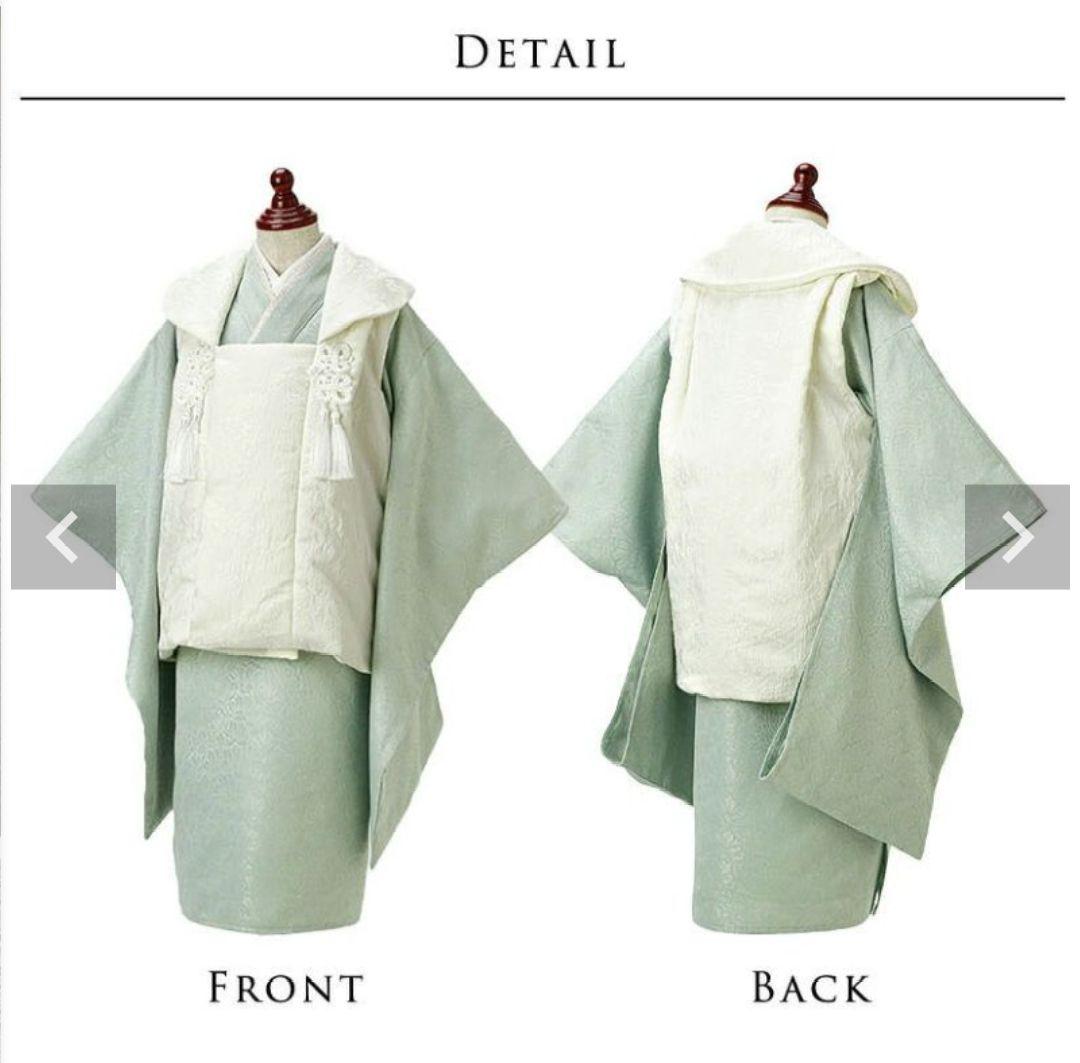 キャサリンコテージ 被布 グリーン 七五三