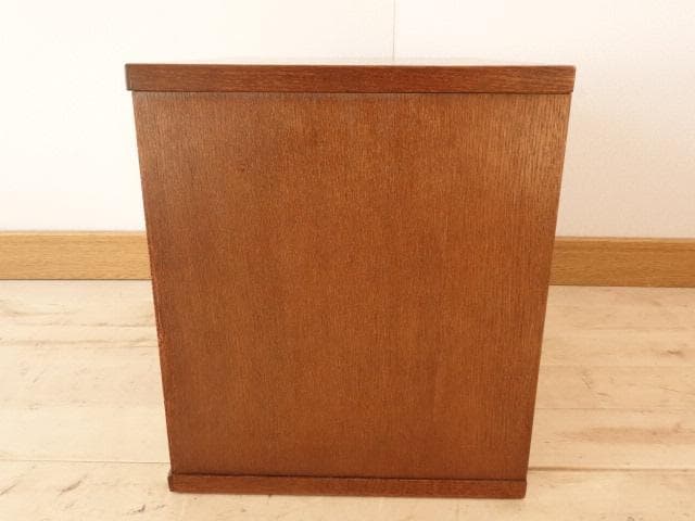 北海道手作り家具　ナラ（楢）材　 Ａ４小引出４Ｆ　勇峰工芸（新）