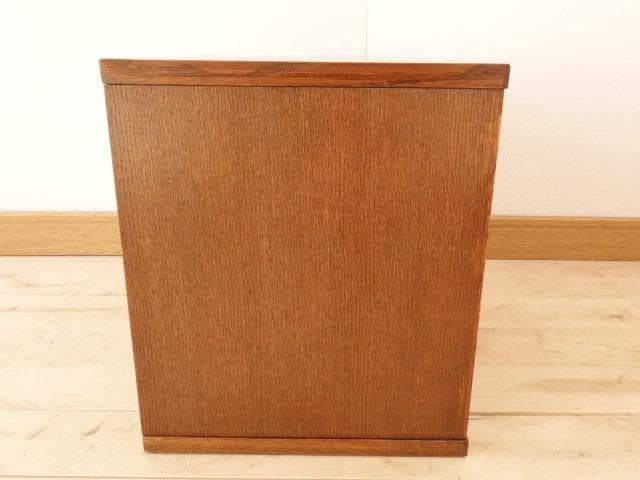 北海道手作り家具　ナラ（楢）材　 Ａ４小引出４Ｆ　勇峰工芸（新）