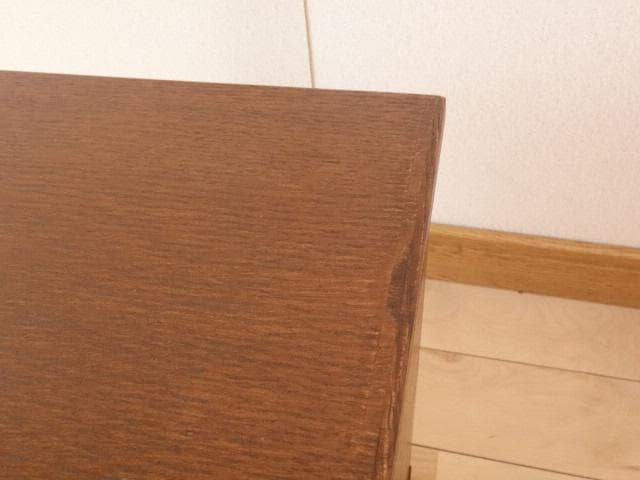 北海道手作り家具　ナラ（楢）材　 Ａ４小引出４Ｆ　勇峰工芸（新）