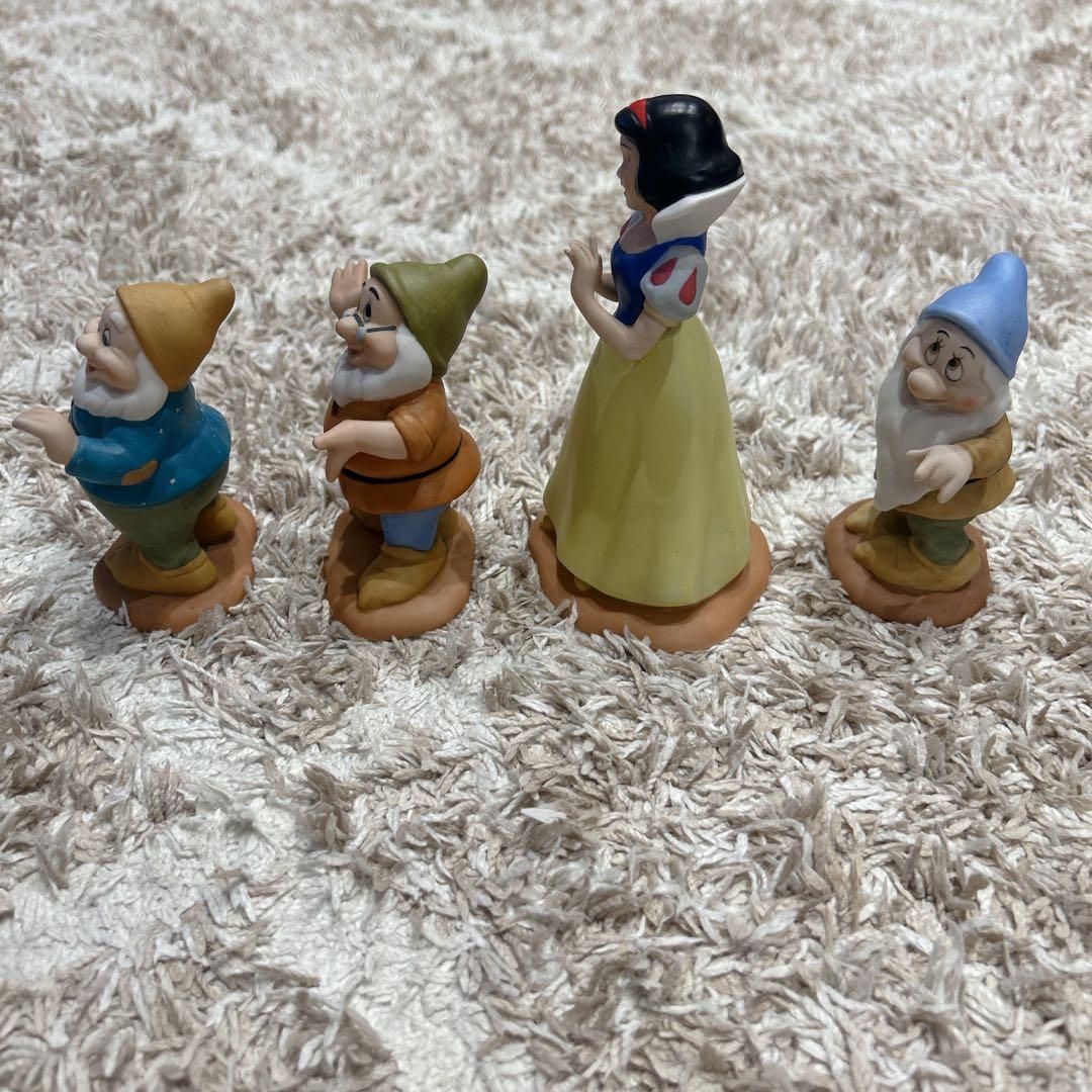 【希少】ディズニー　白雪姫と7人の小人　 Sankyo Shoji 置物　セット