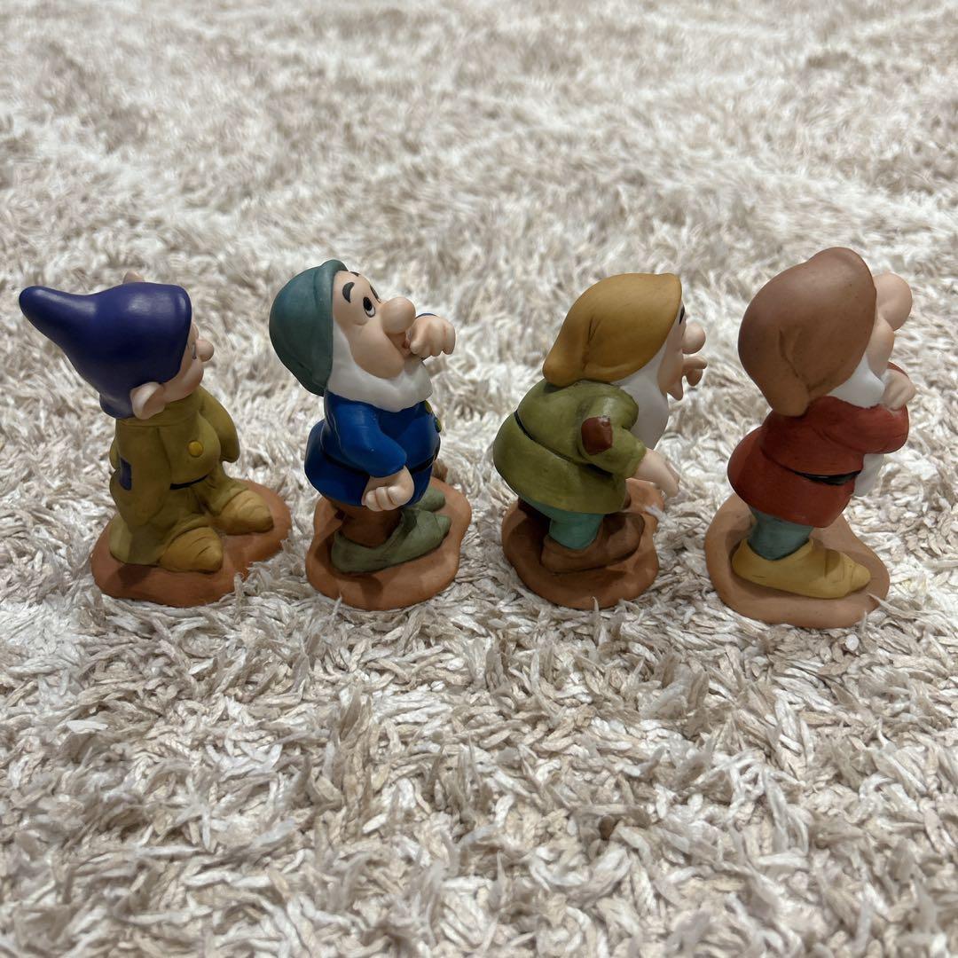 【希少】ディズニー　白雪姫と7人の小人　 Sankyo Shoji 置物　セット