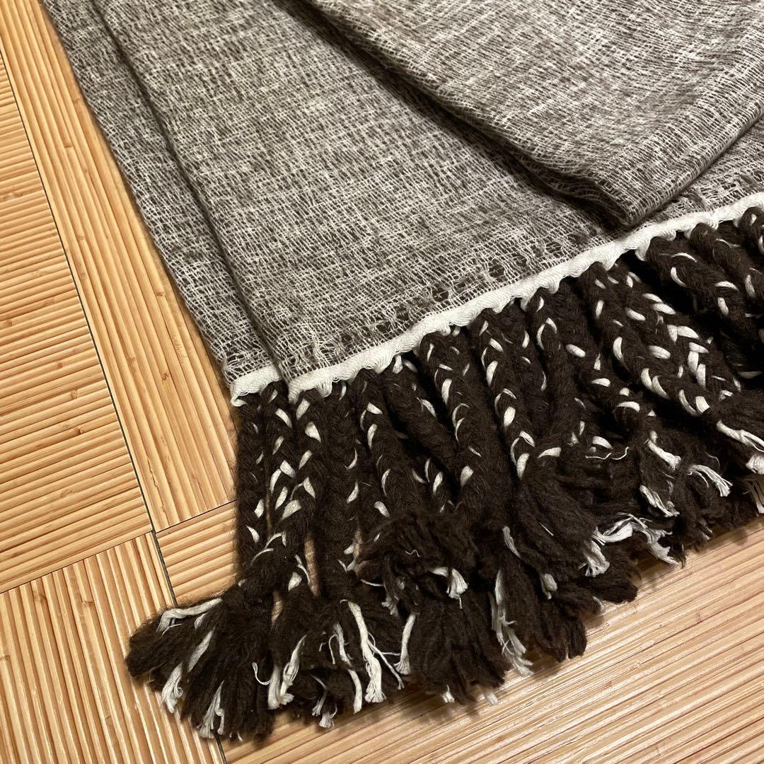 CTHY ヤクウールストール ブラウン