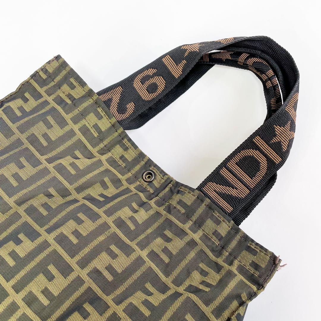 FENDI フェンディ ズッカ キャリーケース 二輪 旅行 カート キャンバス