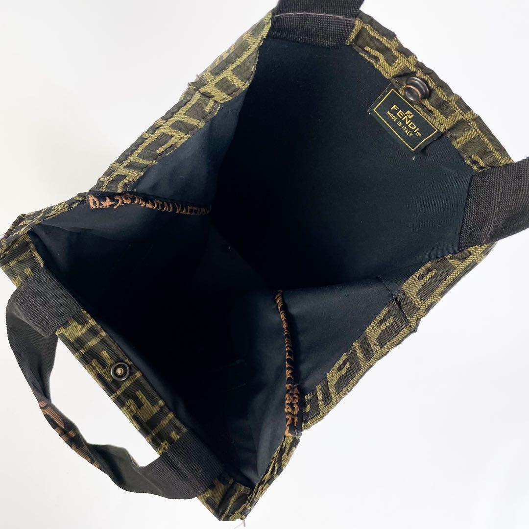 FENDI フェンディ ズッカ キャリーケース 二輪 旅行 カート キャンバス